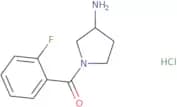 1-(2-Fluorobenzoyl)pyrrolidin-3-amine hydrochloride