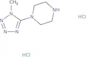 1-(1-Methyl-1H-1,2,3,4-tetrazol-5-yl)piperazine dihydrochloride