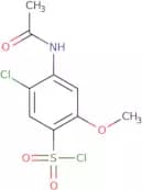 5-Chloro-4-acetamido-2-methoxybenzene-1-sulfonyl chloride
