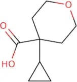 4-Cyclopropyloxane-4-carboxylic acid