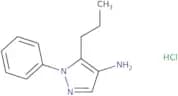 1-Phenyl-5-propyl-1H-pyrazol-4-amine hydrochloride