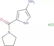 5-(Pyrrolidine-1-carbonyl)-1H-pyrrol-3-amine hydrochloride