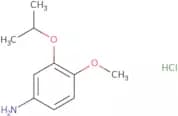 4-Methoxy-3-(propan-2-yloxy)aniline hydrochloride