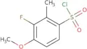 3-Fluoro-4-methoxy-2-methylbenzene-1-sulfonyl chloride