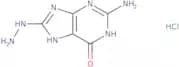 2-Amino-8-hydrazinyl-6,9-dihydro-1H-purin-6-one hydrochloride