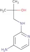 1-[(4-Aminopyridin-2-yl)amino]-2-methylpropan-2-ol