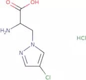 2-Amino-3-(4-chloro-1H-pyrazol-1-yl)propanoic acid hydrochloride