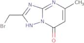 2-(Bromomethyl)-5-methyl-4H,7H-[1,2,4]triazolo[1,5-a]pyrimidin-7-one