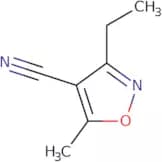 3-Ethyl-5-methyl-1,2-oxazole-4-carbonitrile