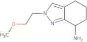 2-(2-Methoxyethyl)-4,5,6,7-tetrahydro-2H-indazol-7-amine