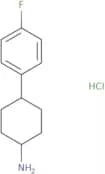 4-(4-Fluorophenyl)cyclohexan-1-amine hydrochloride