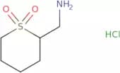 2-(Aminomethyl)tetrahydro-2H-thiopyran 1,1-dioxide hydrochloride