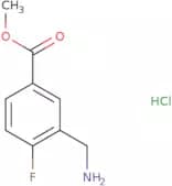 Methyl 3-(aminomethyl)-4-fluorobenzoate hydrochloride