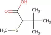 3,3-Dimethyl-2-(methylsulfanyl)butanoic acid