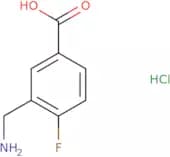 3-(Aminomethyl)-4-fluorobenzoic acid hydrochloride