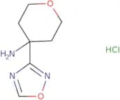 4-(1,2,4-Oxadiazol-3-yl)oxan-4-amine hydrochloride