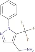 [1-Phenyl-5-(trifluoromethyl)-1H-pyrazol-4-yl]methanamine