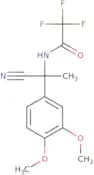 N-[1-Cyano-1-(3,4-dimethoxyphenyl)ethyl]-2,2,2-trifluoroacetamide
