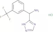 4H-1,2,4-Triazol-3-yl[3-(trifluoromethyl)phenyl]methanamine hydrochloride