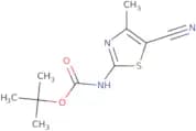 tert-Butyl N-(5-cyano-4-methyl-1,3-thiazol-2-yl)carbamate
