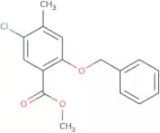 Methyl 2-(benzyloxy)-5-chloro-4-methylbenzoate