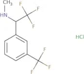Methyl({2,2,2-trifluoro-1-[3-(trifluoromethyl)phenyl]ethyl})amine hydrochloride