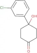 4-(3-Chlorophenyl)-4-hydroxycyclohexan-1-one