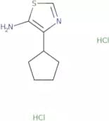 4-Cyclopentyl-1,3-thiazol-5-amine dihydrochloride