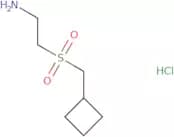2-Cyclobutylmethanesulfonylethan-1-amine hydrochloride