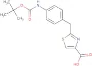 2-[(4-{[(tert-Butoxy)carbonyl]amino}phenyl)methyl]-1,3-thiazole-4-carboxylic acid
