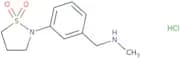 1-[3-(1,1-Dioxo-1,2-thiazolidin-2-yl)phenyl]-N-methylmethanamine hydrochloride
