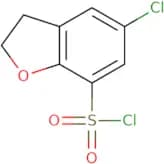 5-Chloro-2,3-dihydro-1-benzofuran-7-sulfonyl chloride