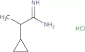 2-Cyclopropylpropanimidamide hydrochloride