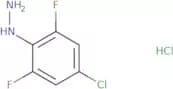 (4-Chloro-2,6-difluorophenyl)hydrazine hydrochloride