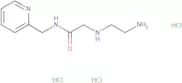 2-[(2-Aminoethyl)amino]-N-(pyridin-2-ylmethyl)acetamide trihydrochloride