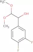 1-(3,4-Difluorophenyl)-2,2-dimethoxyethan-1-ol