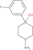 4-Amino-1-(3-fluorophenyl)cyclohexan-1-ol