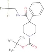 tert-Butyl 4-phenyl-4-[(2,2,2-trifluoroethyl)carbamoyl]piperidine-1-carboxylate