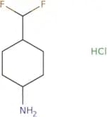 4-(Difluoromethyl)cyclohexan-1-amine hydrochloride