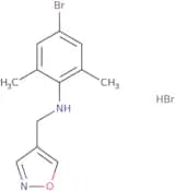 4-Bromo-2,6-dimethyl-N-(1,2-oxazol-4-ylmethyl)aniline hydrobromide