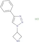 1-(Azetidin-3-yl)-4-phenyl-1H-1,2,3-triazole hydrochloride