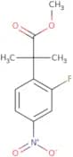 Methyl 2-(2-fluoro-4-nitrophenyl)-2-methylpropanoate