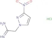 2-(3-Nitro-1H-pyrazol-1-yl)ethanimidamide hydrochloride