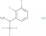 1-(2,3-Difluorophenyl)-2,2,2-trifluoroethan-1-amine hydrochloride