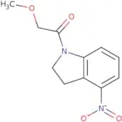 2-Methoxy-1-(4-nitro-2,3-dihydro-1H-indol-1-yl)ethan-1-one