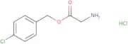 (4-Chlorophenyl)methyl 2-aminoacetate hydrochloride