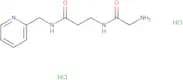 3-(2-Aminoacetamido)-N-(pyridin-2-ylmethyl)propanamide dihydrochloride