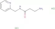 3-Amino-N-(pyridin-2-ylmethyl)propanamide dihydrochloride