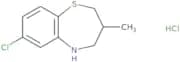 7-Chloro-3-methyl-2,3,4,5-tetrahydro-1,5-benzothiazepine hydrochloride