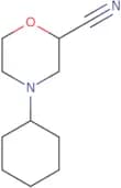 4-Cyclohexylmorpholine-2-carbonitrile